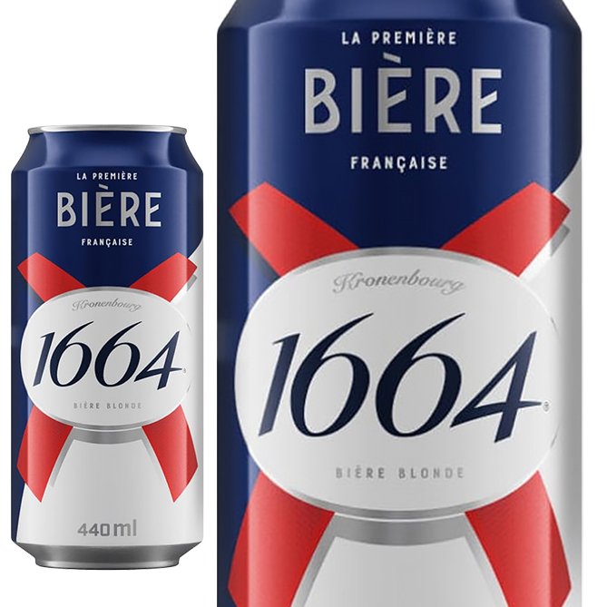 Kronenbourg 1664 Cans 24 x 440ml
